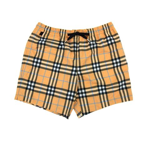 replica burberry swim shorts|burberry check drawcord swim shorts.